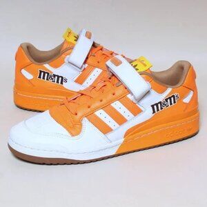 Mens adidas Sneakers Size 9.5 Forum Low Shoes M&M's Orange GY6315